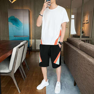 ชุดเซ็ตสองชิ้นใหม่ ขายส่ง ชุดลำลองฤดูร้อนสำหรับผู้ชาย ชุดออกกำลังกายกันน้ำ ชุดกีฬา ชุดวอร์มสำหรับผู้ชาย - Product Image 3