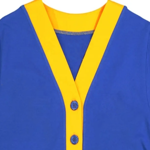 <b>Long</b> Sleeves College University Knitted <b>Cardigan</b> Sweater - Product Image 5