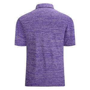 Polo de Golf para Hombre, Absorbente de Humedad, de Secado Rápido, Deportivo, de Manga Corta, a Rayas, Informal, con Cuello, Ligero - Product Image 3