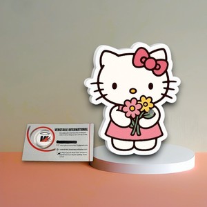 Plaque magnétique en acrylique pour extensions de cils, motif fleur diamantée, personnalisable avec logo professionnel, pour la Saint-Valentin, marque privée - Product Image 5