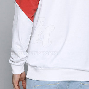 Sudadera Sencilla de Diseño Minimalista para Hombre, Color Sólido, Uso Diario, Manga Larga, Cuello Redondo - Product Image 6
