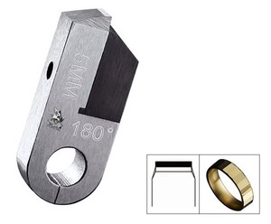 Posalux 5mm plat CVD diamant facettage outil 180 degrés chaîne fraise pour bague en or bijoux qualité bijoux outils équipement - Product Image 5