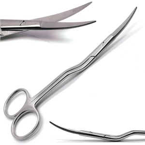 Tijeras Graefe Iris Angled Wilmer LaGrange, Instrumentos Quirúrgicos de Acero Inoxidable, Tijeras Oftálmicas Curvas y Rectas Afiladas - Product Image 4