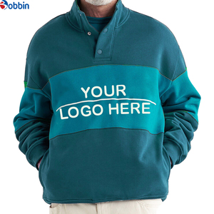 Sudadera con Capucha de Bloques de Color Ecológica para Hombre y Mujer, Servicio OEM, Mezcla de Algodón Premium, Invierno, Talla Grande, Transpirable, con Cierre de Broches - Product Image 6