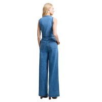 Mono Elegante de Una Pieza para Mujer, Ropa Casual de Verano, Proveedor Mayorista Directo de Fábrica
