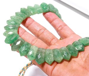 Green Strawberry Quartz Beaded <b>Necklace</b> For Women Handmade <b>Statement</b> Jewelry Green Gemstone <b>Necklace</b> Semi Precious For Jewelry - Product Image 2