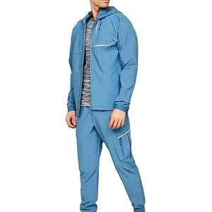 Chándal de nailon 2024, chándal de nailon de dos piezas para hombre, conjunto de gimnasio para correr, chándal de nailon Unisex - Product Image 1