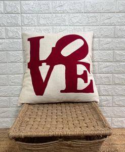 Housse de coussin carrée en coton 100% lavable, brodée à la main, personnalisable avec portrait, à pompons, noir et blanc, style bohème, pour canapé et lit, décoration intérieure - Product Image 5