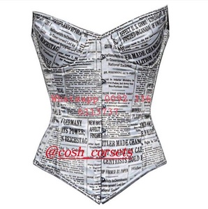 Faja Corsé Moldeadora de Tallas Grandes con Estampado Vaquero, Control Firme, Sexy, con Tirantes, Estilo Verano, para Mujer Adulta - Product Image 5