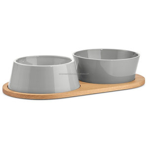 Tazón redondo grande de acero para comida de perros en un atractivo diseño de comedero de jardín perfecto para alimentar a las mascotas en casa Artículos para Mascotas duraderos y elegantes - Product Image 6