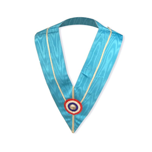 Collier de Maître Maçon (PM) G L N F fabriqué en France, vente en gros, collier de regalia maçonnique personnalisé - Product Image 1