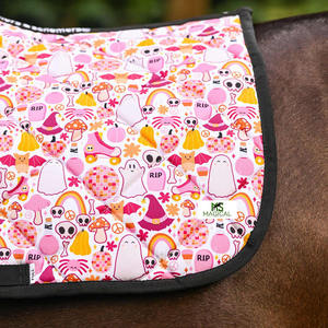 แผ่นรองอานม้าคุณภาพสูงแบบซับลิเมชั่น แผ่นรองอานม้าคุณภาพเยี่ยมสำหรับขี่ม้า ใช้ได้หลากหลาย - Product Image 4