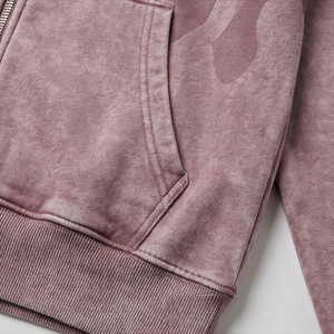 <b>Men's</b> Tracksuits Design Acid Wash Printing Fleece Made <b>Pullover</b> Hoodie Sweatpants Sets Adults Casual Street Style - Product Image 5