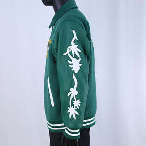 แจ็คเก็ตวาร์ซิตี้ปักลายเชนิลล์สุดเท่ห์ สไตล์สตรีทแวร์สุดฮิต ขายดี แฟชั่นสำหรับผู้ชาย  แจ็คเก็ตขนสัตว์สำหรับฤดูหนาว  รับสั่งทำได้ - Product Image 5