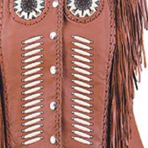 Women <b>Suede</b> Leather Fringe Vest Western Cowboy Sleeveless <b>Jacket</b> Tassel Motorcycle <b>Biker</b> Rodeo Fashion Premium OEM Wear - Product Image 5