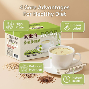 Natural Multi-Grain <b>Protein</b> Shake | Non-Dairy Nutritious Meal Replacement | High Fiber & Vegan Friendly - Product Image 2