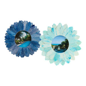 Handmade Bone Inlay Modern Stylish Waterproof Customizable Round Photo Frame for Tabletop Decor Economically Priced - Product Image 1