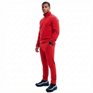 Conjunto Deportivo para Hombre con Cierre de Cremallera, Pantalones Jogger, Traje Deportivo Casual de Dos Piezas, Fabricante de Ropa Personalizada - Product Image 5