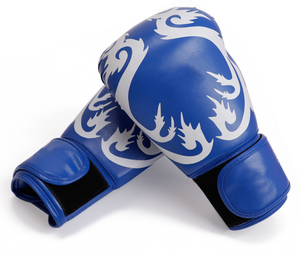 Gants de boxe en PU de haute qualité, protège-mains, logo personnalisé, gants de boxe pour l'entraînement sportif - Product Image 1