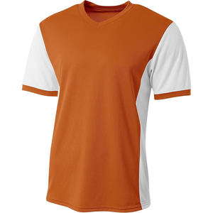 Camiseta de Fútbol Unisex con Cuello en V, Personalizada con Impresión, Manga Corta, Absorbe la Humedad, Poliéster, Ropa Deportiva, Corte Regular para Adultos - Product Image 4