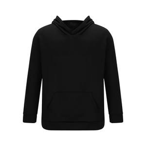 Survêtement de sport noir unisexe pour homme, tenue de sport décontractée pour homme, 100% coton, poids moyen, pour entraînement fitness en extérieur - Product Image 4