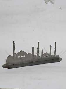 Décoration islamique pour l'Aïd de Ramadan, support de table en métal décoratif islamique arabesque, motif de mosquée découpé au laser, décoration pour le Ramadan et l'Aïd - Product Image 4
