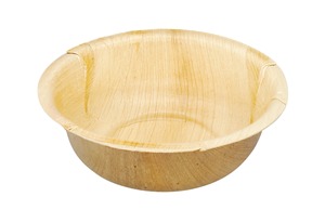 Bulk Natural Areca Leaf Bowls Biodegradable <b>Disposable</b> Tableware for Catering Events Wholesale Eco Friendly Soup Bowls Supply - Product Image 2
