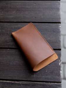Estuche de Gafas de Cuero Genuino Vintage, Funda de Piel Vacuna Suave de Lujo, Estuche Delgado Hecho a Mano para Gafas de Lectura LGC-0076 - Product Image 3