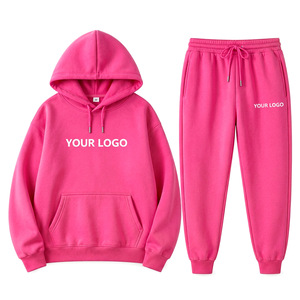 Ensemble de sport tricoté respirant pour hommes, imprimé floral, sweat à capuche et pantalon de jogging, tenue décontractée automne-hiver - Product Image 2