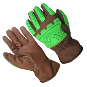Guantes de Seguridad Industriales de Nuevo Diseño, Guantes de Construcción de Cuero de Vaca, Resistentes al Calor y a las Chispas, para Protección de Manos - Product Image 6