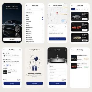 Application de location de voitures avec gestion des tarifs de location - Product Image 5