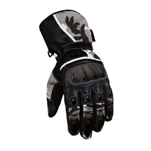 Guantes de Motocicleta de Alta Demanda, Protección Completa para los Dedos, de Cuero, Impermeables, Transpirables, para Carreras, con Logotipo - Product Image 3