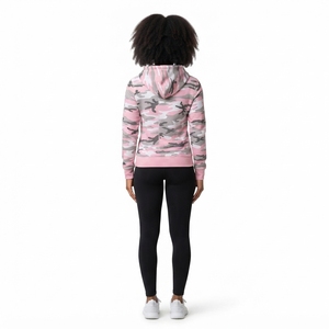 Womens <b>Pink</b> Camo Zip Up Hoodie Winter Clothes For Women Custom <b>Hoodies</b> Womens Hoodie <b>Hoodies</b> Women Casual Streetwear - Product Image 2