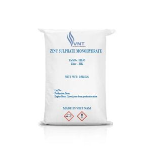 Sulfate de zinc monohydraté de qualité industrielle d'origine vietnamienne ZnSO4.H2O - Pureté de 99% Vente en gros directe d'usine pour les marchés mondiaux - Product Image 4