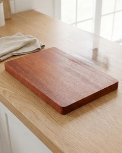 Tabla de cortar de madera personalizada con ranura para jugos, tabla de picar de madera gruesa personalizada para cocina - Product Image 4