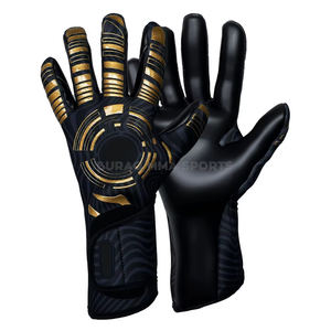 Gants de gardien de but de football unisexes pour l'extérieur, protection des doigts en PU et latex, gants professionnels pour jeunes gardiens de but - Product Image 1
