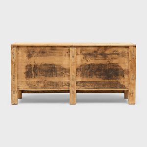 Buffet moderne en bois massif à double porte avec portes battantes style Shaker, fait main, écologique, pour salon et décoration intérieure - Product Image 5