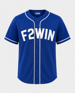 เสื้อเบสบอลผู้ชาย F2WIN สีดำ แขนสั้น ลายทาง ระบายเหงื่อได้ดี ทรงปกติ ติดกระดุมด้านหน้า ผลิตจากโพลีเอสเตอร์ 100% พร้อมลายตัวอักษร - Product Image 3