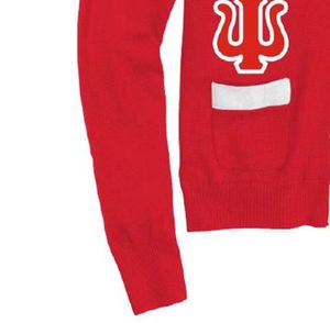 Crea tu Propio Cárdigan de Punto con Cuello en V de Alta Calidad Personalizado con el Logotipo de tu Hermandad/Fraternidad/Escuela/Universidad - Product Image 4