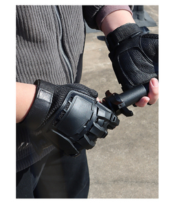 Wholesale Price HARAZ INTERNATIONAL Half <b>Finger</b> Eco-Friendly Leather Customizable Cycling Gloves for Unisex Four Seasons Outdoor - Product Image 5