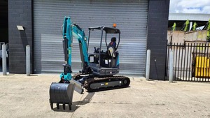 Excavadora de cadenas usada profesional de 3 toneladas con controles hidráulicos de precisión y cabina completamente cerrada para movimiento de tierras - Product Image 4