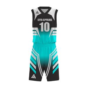Servicios OEM, Conjuntos de Uniformes de Baloncesto Juveniles, Ropa Deportiva Transpirable a un Precio Razonable en Oferta - Product Image 5