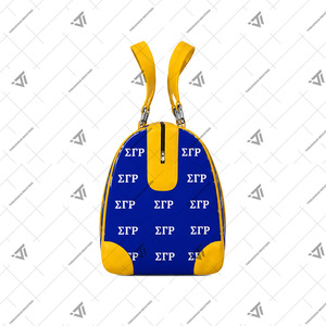 Sac de voyage en toile pour sororité grecque Sigma Gamma Rho, personnalisable avec logo, grande capacité, sac de sport et de week-end, fabricant OEM - Product Image 3