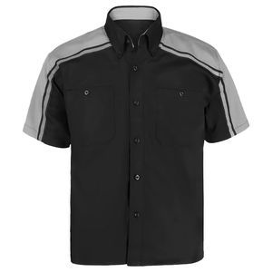 Camisa Reflectante Industrial Mecánica Informal para Hombre, Manga Corta, Uniforme de Trabajo de Seguridad con Logotipo Personalizado - Product Image 1