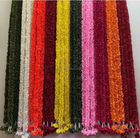 Guirlandes en tissu décoratives traditionnelles indiennes multicolores faites à la main et écologiques pour mariage, Haldi, Mehndi, Sangeet, Diwali