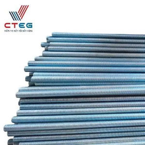 Barra de acero de alta resistencia a la tracción, varilla roscada de alta resistencia para proyectos de conexión estructural - Product Image 1