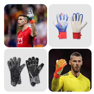 Gants de gardien de but en latex personnalisés HBG 2027 pour jeunes et adultes, antidérapants, respirants, pour le football et le soccer - Product Image 3