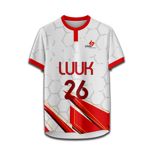 Camisetas de Fútbol Personalizables para Hombre, Estilo Clásico Vintage, Cierre de Botones, 100% Poliéster Malla Antibacteriana, Manga Corta - Product Image 4