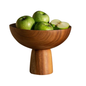 Bol à mélanger de collations de légumes de fruits de bol en bois de conception attrayante pour le bol de service de restaurant et d'hôtel - Product Image 6