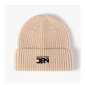 Gorro de Invierno Casual de Alta Calidad para Exteriores, Elegante, con Logotipo Personalizado, Sin Puño, MOQ Bajo, Gorros Benni en Oferta - Product Image 1